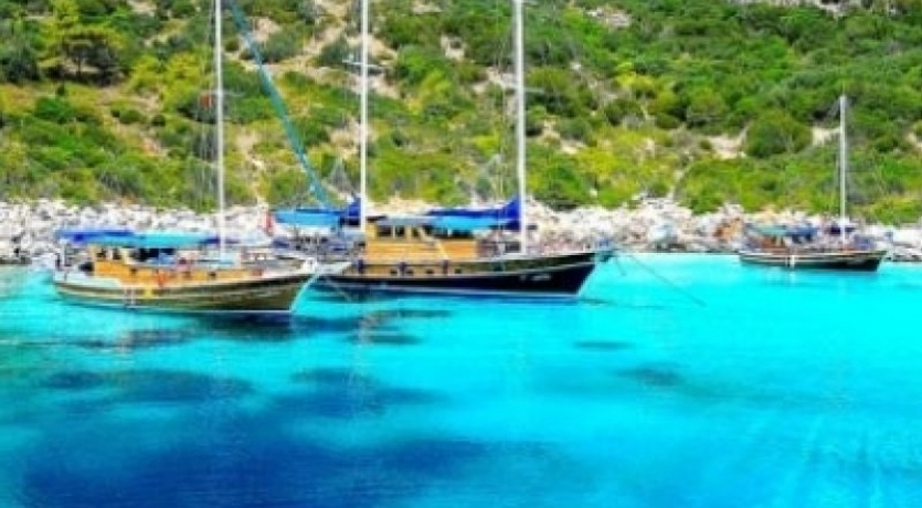 BODRUM TEKNE TURU...ORAK ADA`lı ( Ege`nin MALDİVLER`i )...Günübirlik