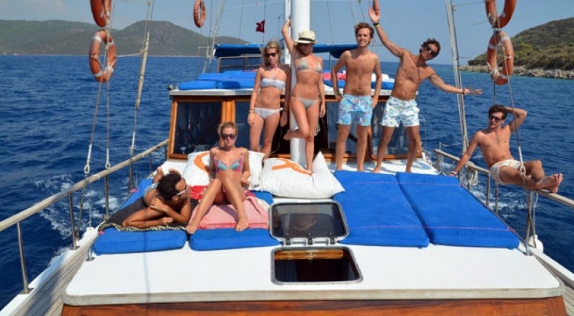 BODRUM TEKNE TURU...ORAK ADA`lı ( Ege`nin MALDİVLER`i )...Günübirlik